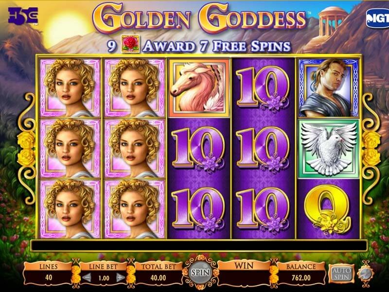 Tragamonedas Golden Goddess Juega gratis